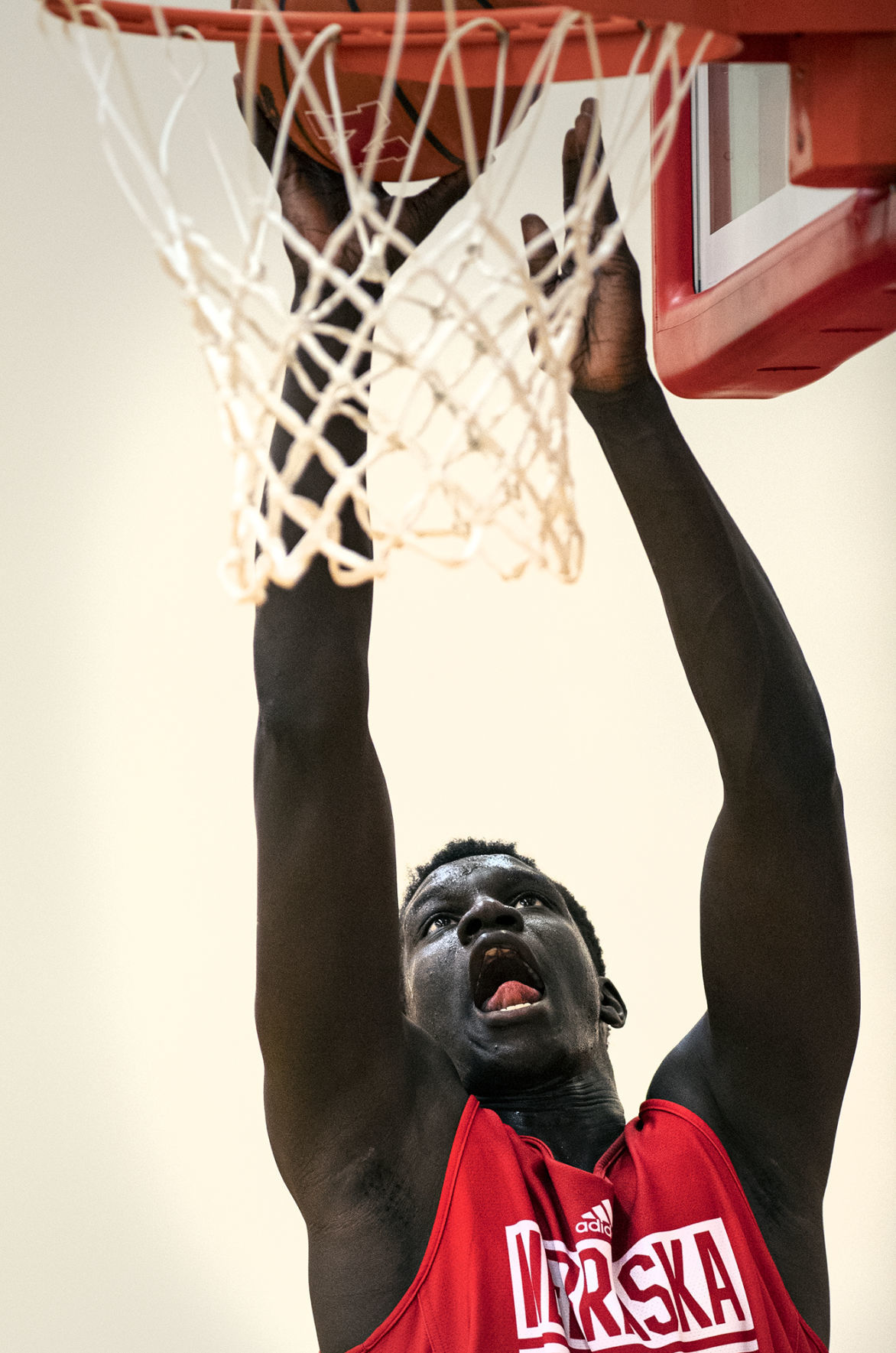Nebraska men's hoops practice, 7.23